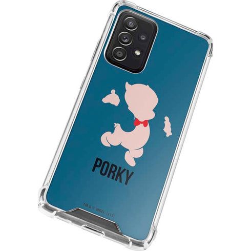 Looney Tunes Porky Pig Identity Galaxy A72 5G Clear Case